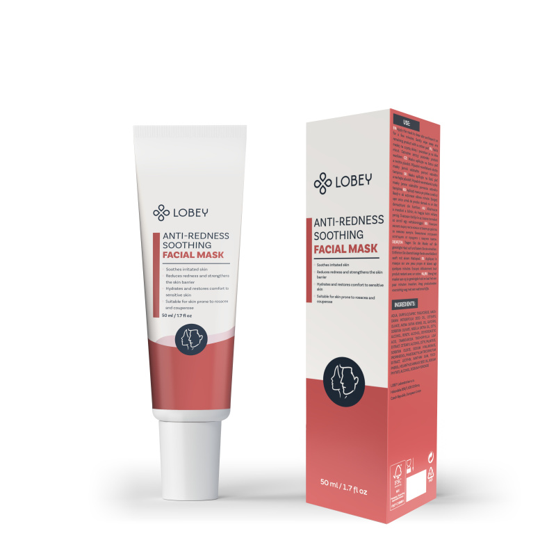 Lobey Anti-Redness Soothing zklidňující pleťová maska proti začervenání pleti 50 ml