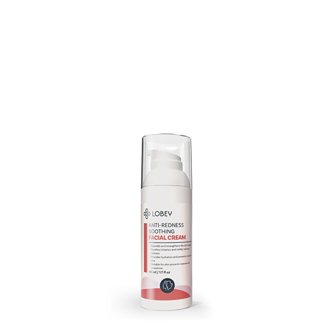 Lobey Anti-Redness Soothing zklidňující krém proti začervenání pleti 50 ml