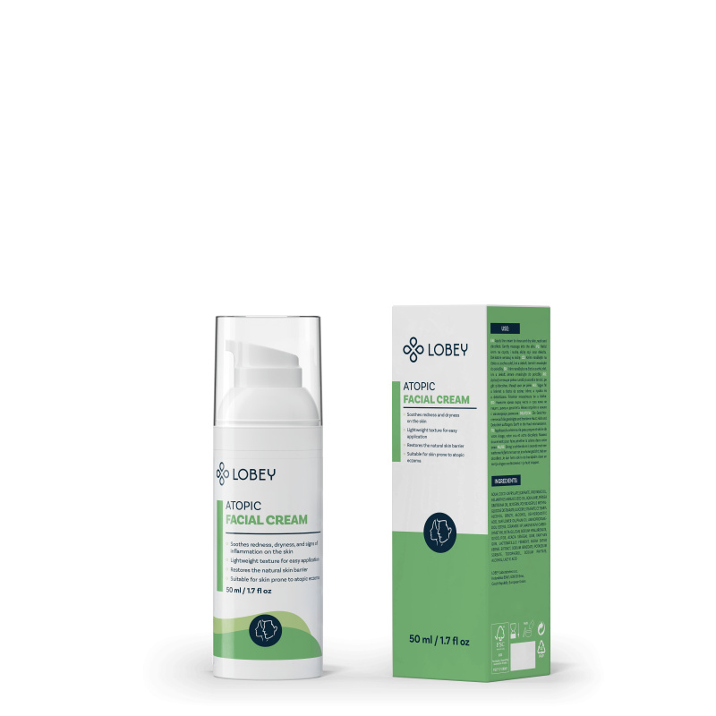 Lobey Atopic hydratační pleťový krém pro suchou až atopickou pleť 50 ml