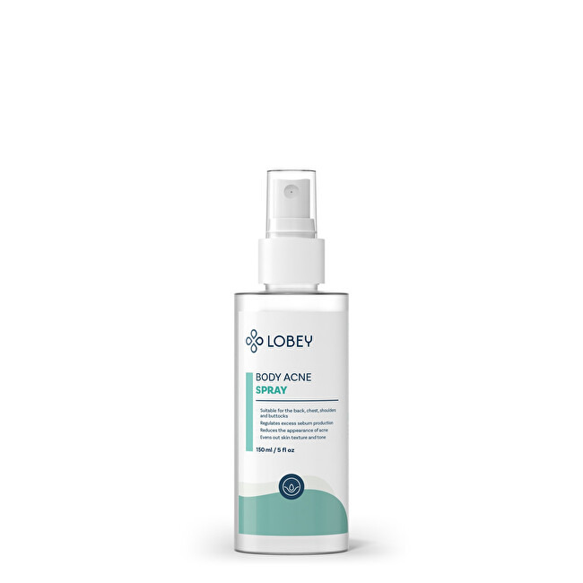 Lobey Body Care Back Acne Spray lokální péče proti akné na tělo 150 ml