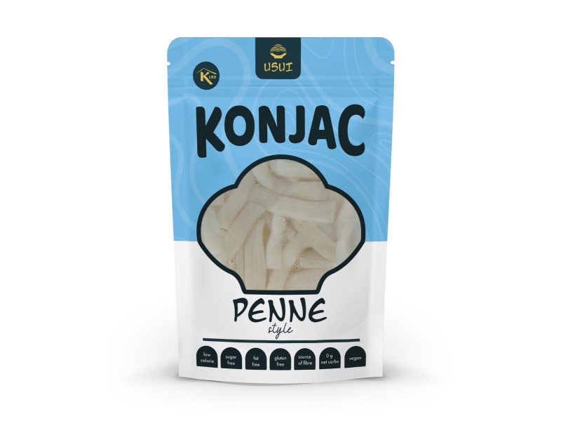 Usui Konjakové penne v nálevu