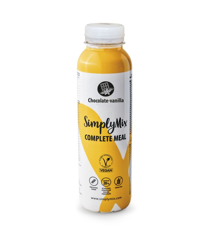 SIMPLYMIX Kompletní náhrada jídla nápoj čokoládovo vanilková příchuť 400 ml