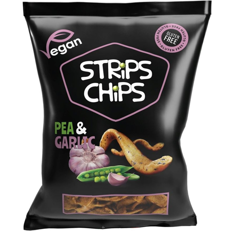 Strips Chips Hrachové s česnekem