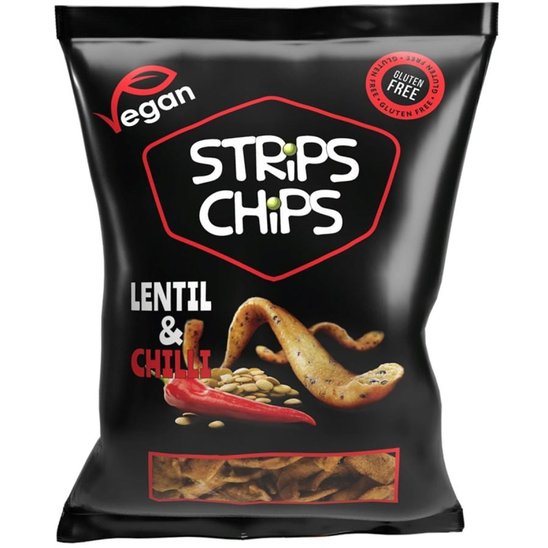 Strips Chips Čočkové s chilli