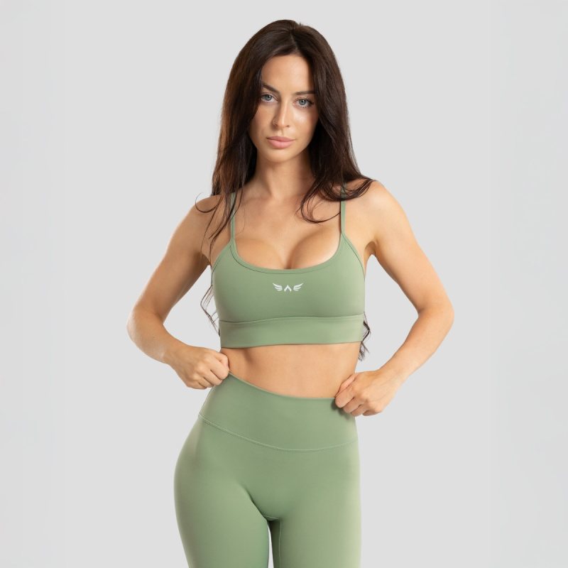 Dámská sportovní podprsenka exalted unity essential zelená xs