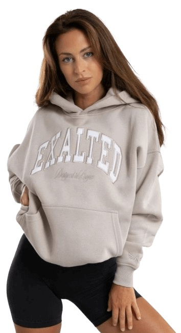 Exalted Dámská mikina Comfy-Nest™ ICON béžová - L