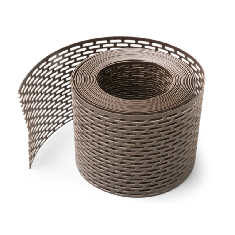 COVERNIT Ochranný větrací plastový pás proti ptákům, hnědá, 10 cm x 5 m