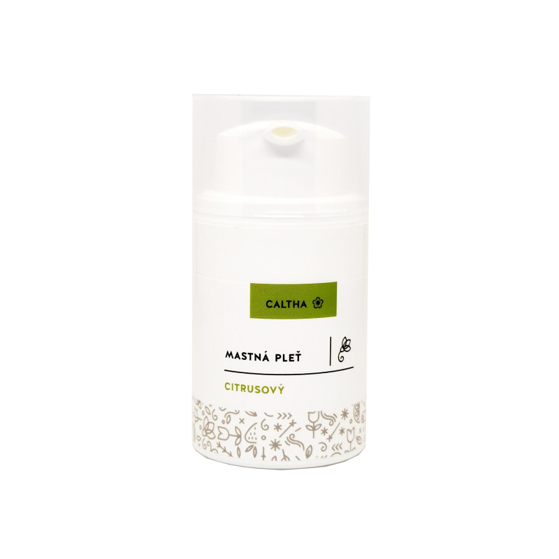 CALTHA Krém na mastnou pleť CITRUSOVÝ 50 ml