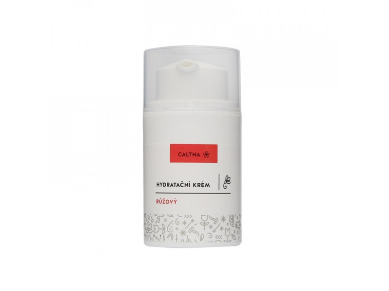 Hydratační CALTHA Pleťový krém RŮŽOVÝ 50 ml
