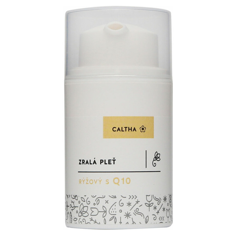 CALTHA Pleťový krém RÝŽOVÝ S KOENZYMEM Q10 50 ml