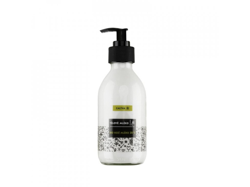 CALTHA Tělové mléko s BIO kozím mlékem 20 %, 200ml