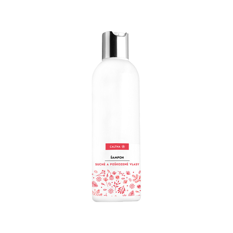 CALTHA Tekutý šampon na suché a poškozené vlasy / bezový květ, šípek Objem: 250 ml
