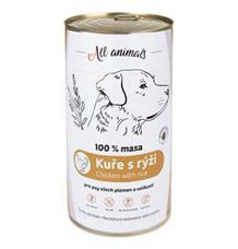 All Animals DOG kuřecí mleté s rýží 400g
