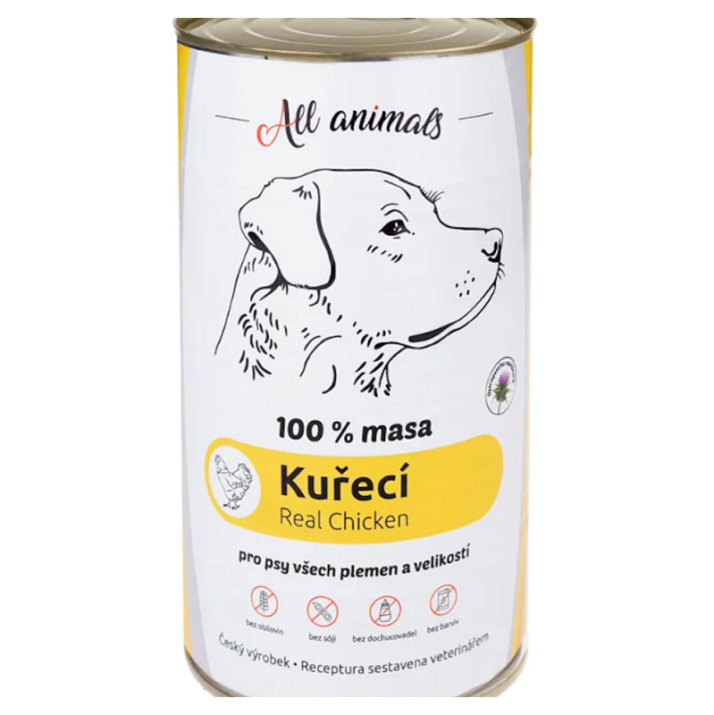 All Animals DOG kuřecí mleté 1200g