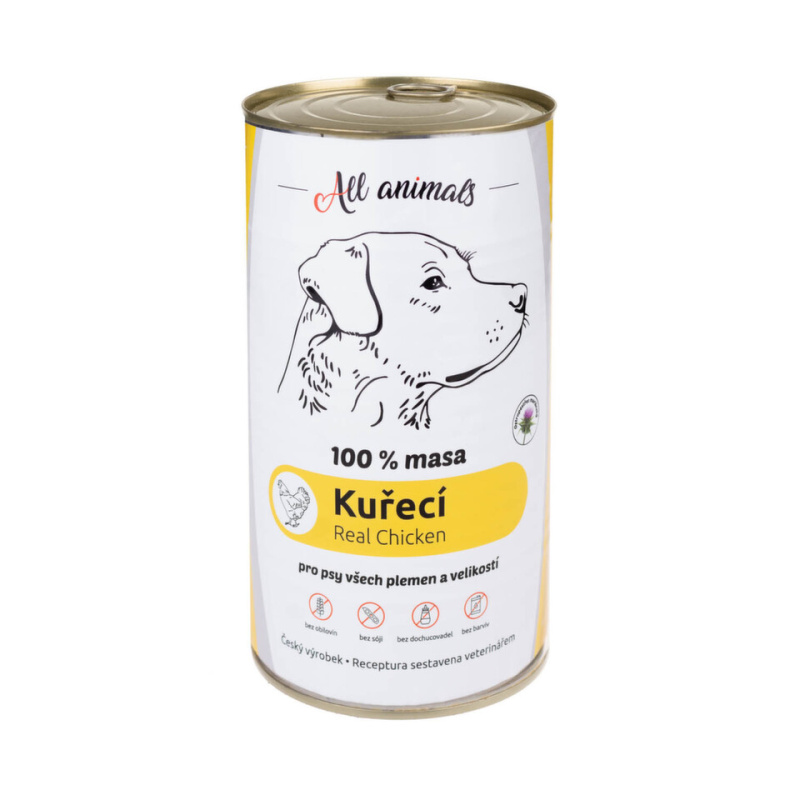 All Animals DOG kuřecí mleté 1200g
