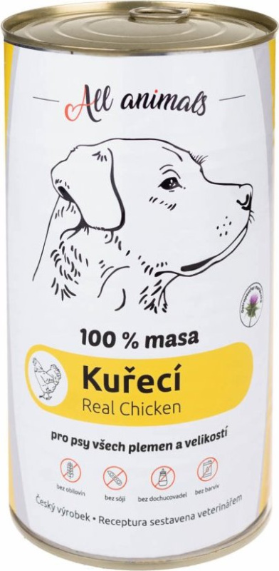 All Animals DOG kuřecí mleté 1200g