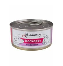 All Animals kočkopes steak z hovězí svaloviny 100 g