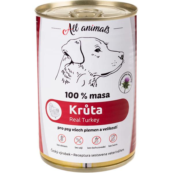 All Animals DOG Krůtí mleté 400g