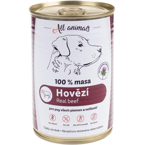 All Animals DOG hovězí mleté 400g