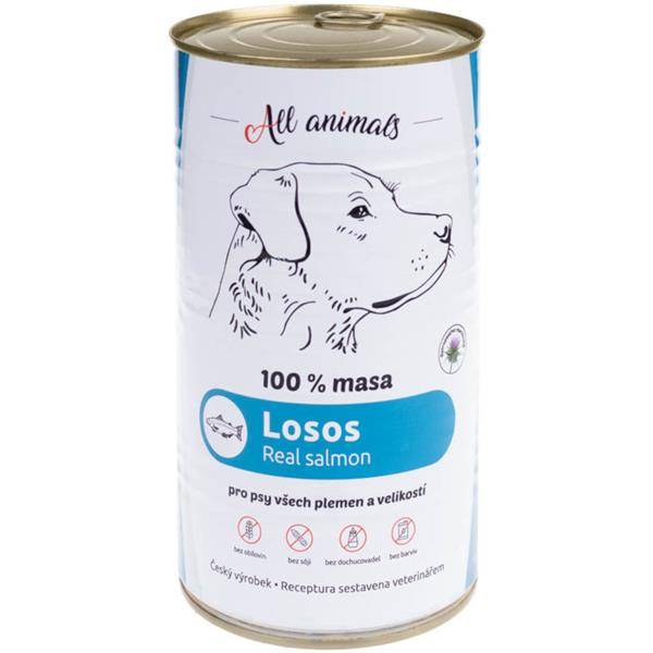 All Animals DOG losos mletý 1200g