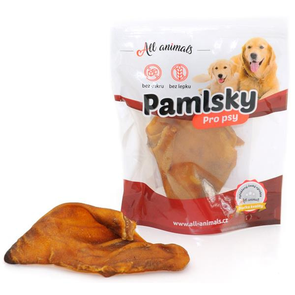 All Animals Ucho vepřové pro psy