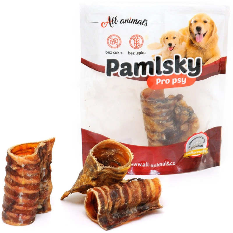 All Animals Hovězí hrtan krájený pro psy