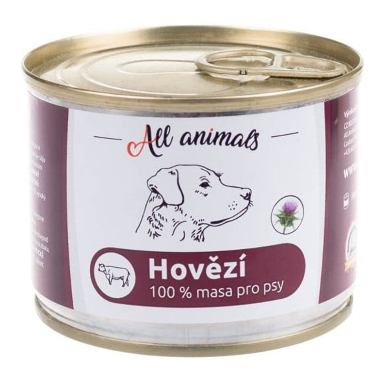 All Animals DOG hovězí mleté 200g
