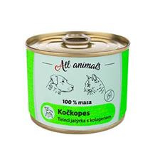 All Animals Telecí jatýrka s kolagenem pro psy a kočky