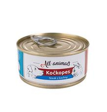 All Animals kočkopes Steak z kachny 100g 100 g