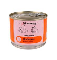 All Animals kočkopes Kachna mletá 200g 200 G
