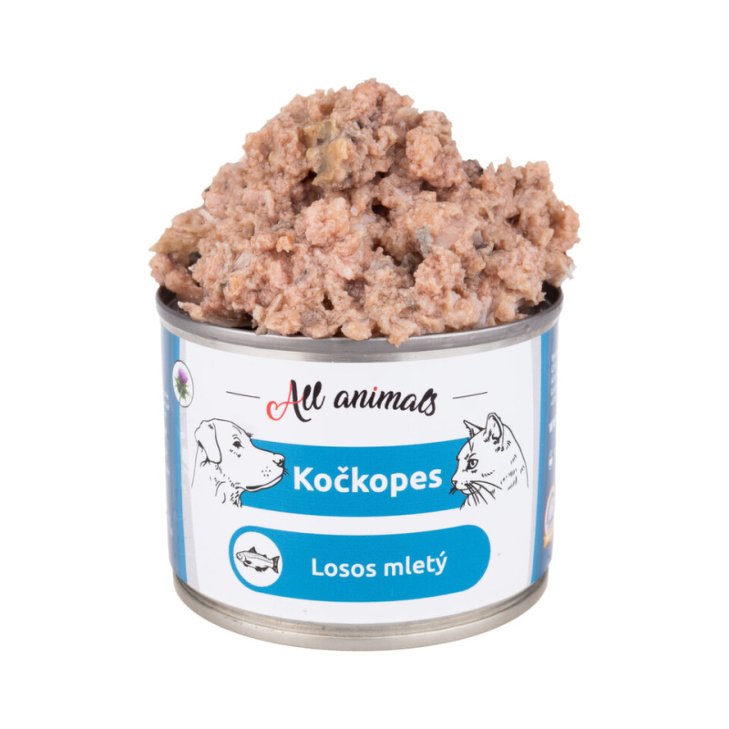 All Animals kočkopes Losos mletý  200g
