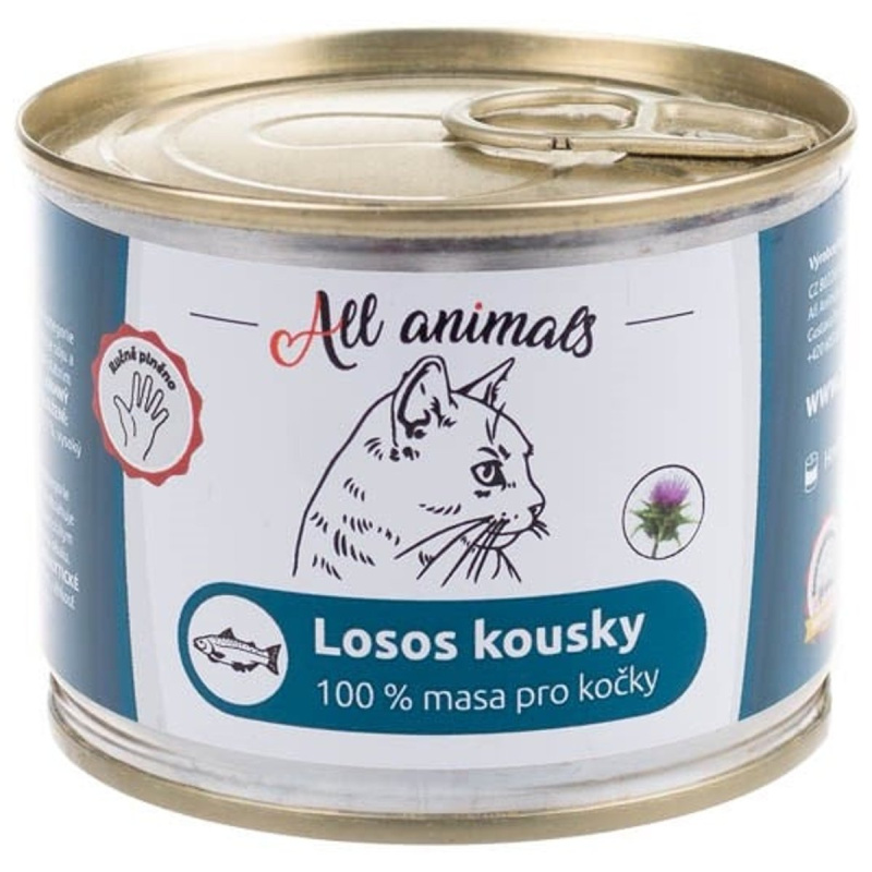 All Animals Losos kousky pro kočky