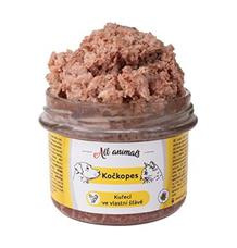 All Animals kočkopes sklo Kuře ve vlastní šťávě  200g