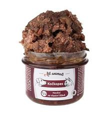 All Animals kočkopes sklo Hovězí ve vlastní šťávě  200g