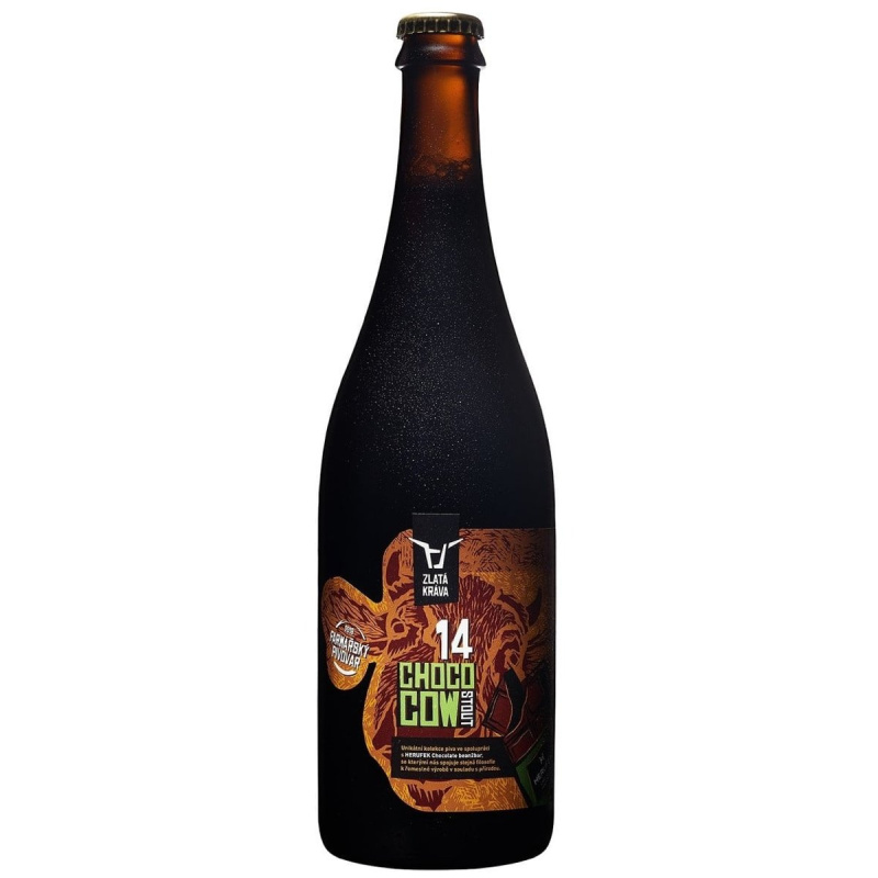 Zlatá kráva 14 choco cow stout