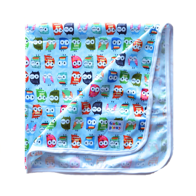 GaGa's pleny Přebalovací podložka Sovičky
