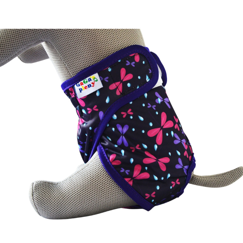GaGa's pleny Kalhotky pro psy Motýl XL