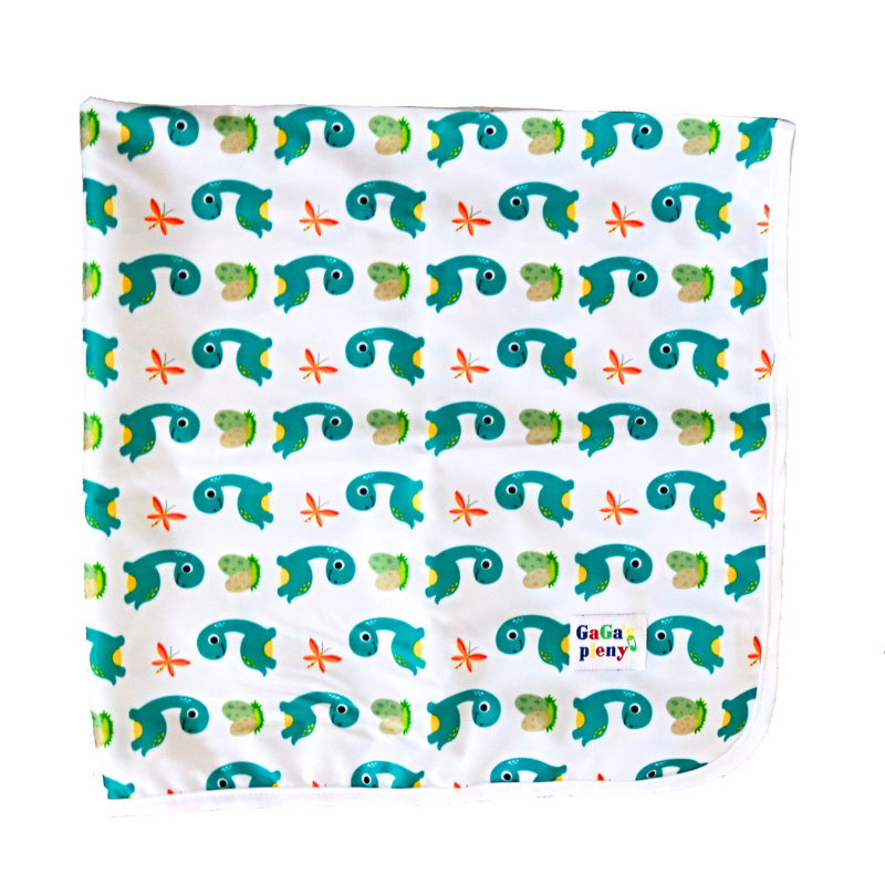 GaGa's pleny Přebalovací podložka Zelený Dinosaurus