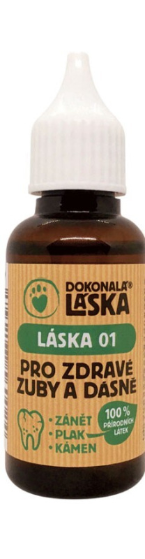DOKONALÁ LÁSKA 01 Pro zdravé zuby a dásně 30 ml