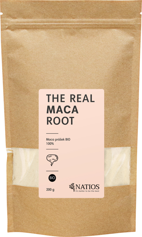NATIOS BIO Maca prášek 200 g