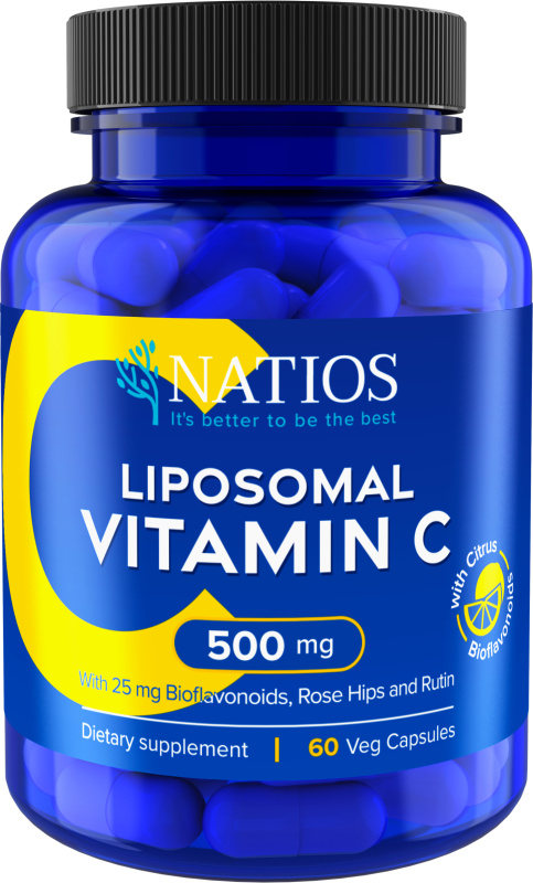 NATIOS Vitamin C Liposomální 500 mg 60 kapslí