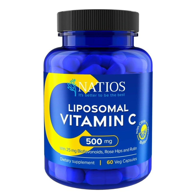 NATIOS Vitamin C Liposomální 500 mg 60 kapslí