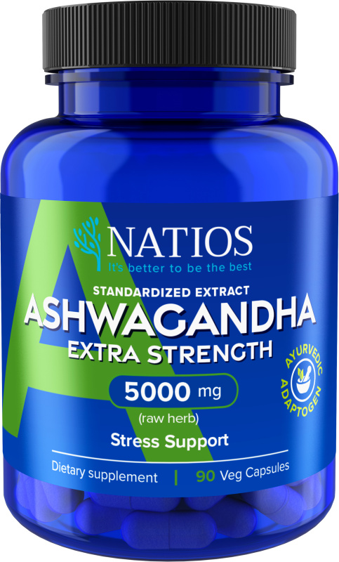 NATIOS Ashwagandha Extract 5000 mg 90 kapslí
