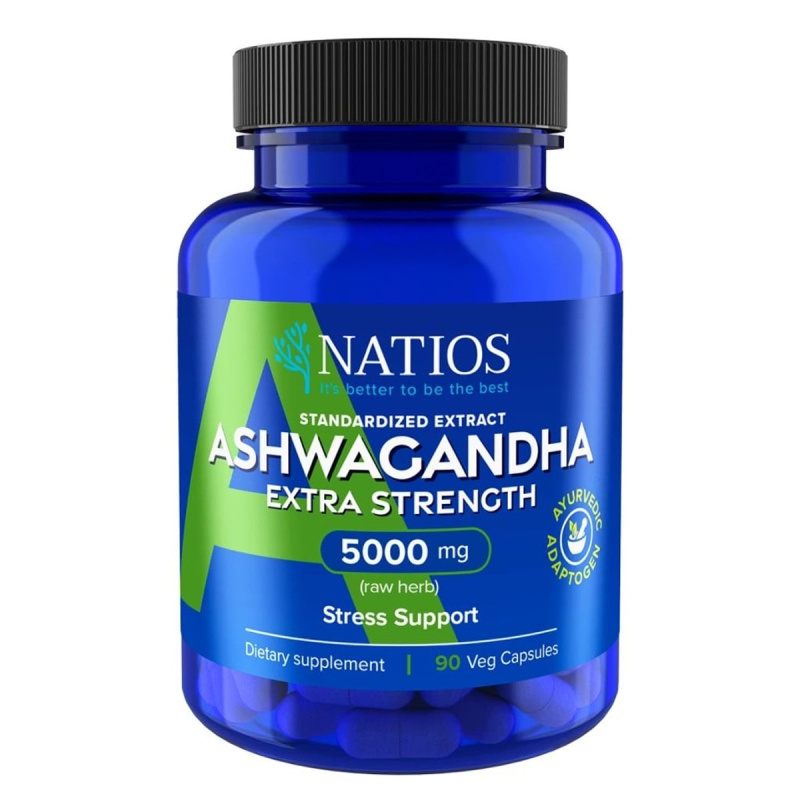 NATIOS Ashwagandha Extract 5000 mg 90 kapslí