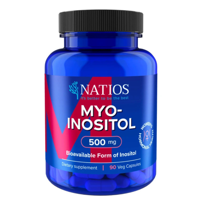 Natios Myo-Inositol 500 mg 90 veganských kapslí