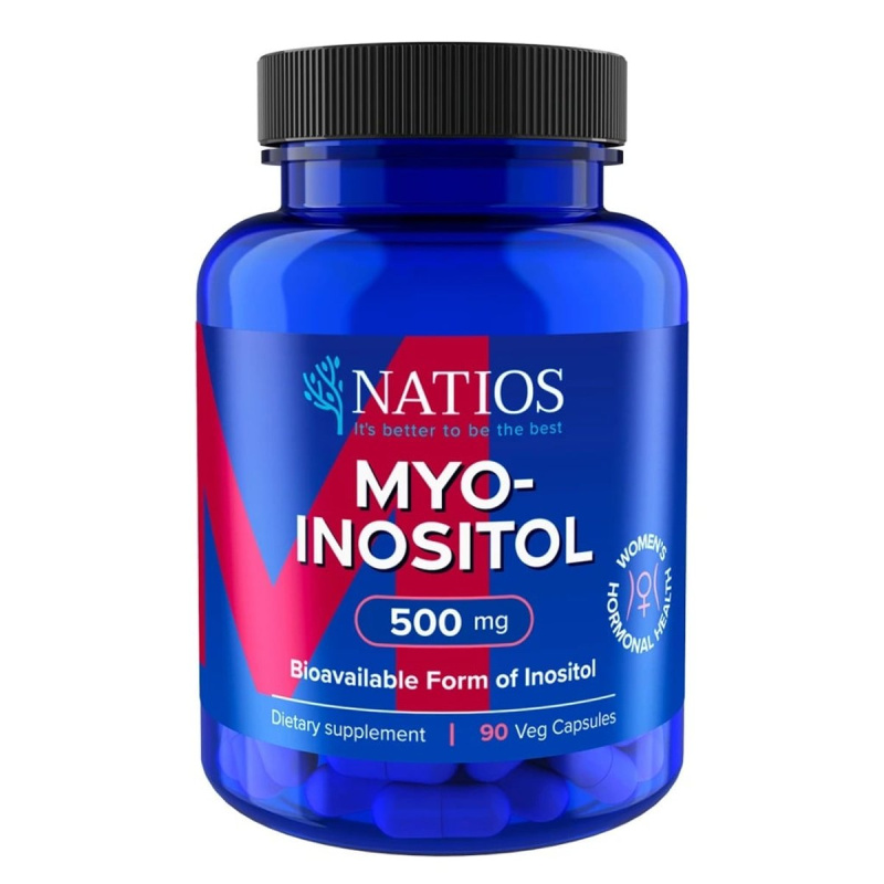Natios Myo-Inositol 500 mg 90 veganských kapslí
