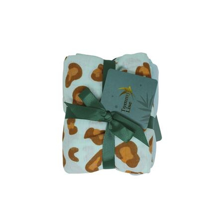 Tommy Lise Mušelínová plena set Blue Leopard Set
