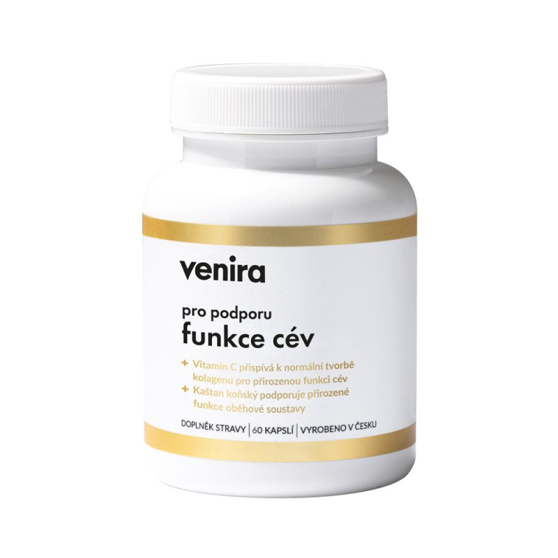 VENIRA pro podporu funkce cév, 60 kapslí