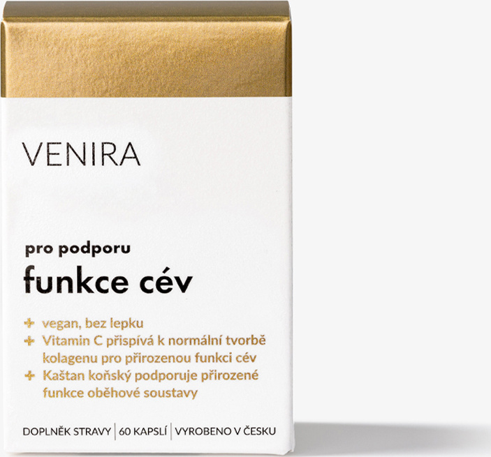 VENIRA pro podporu funkce cév, 60 kapslí