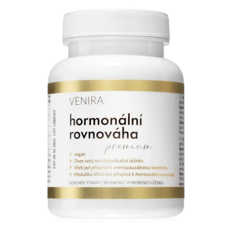 VENIRA PREMIUM hormonální rovnováha, 80 kapslí